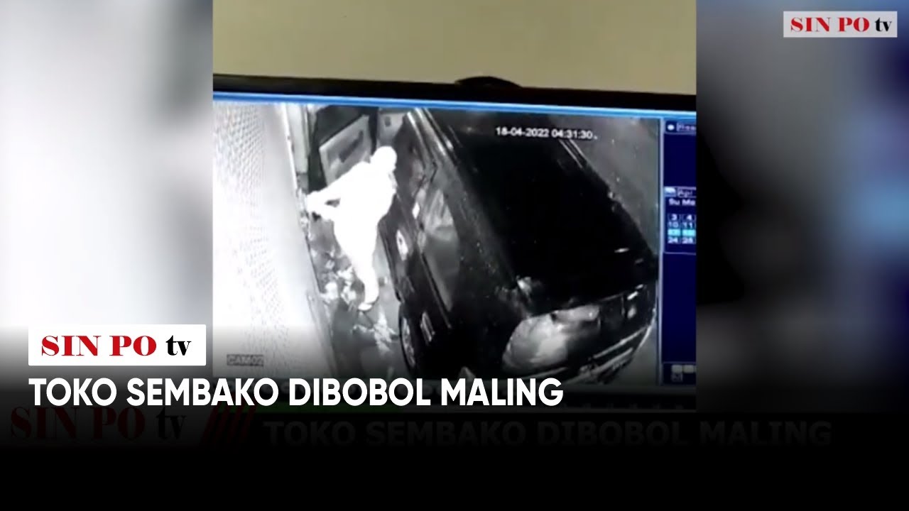 Toko Sembako Dibobol Maling