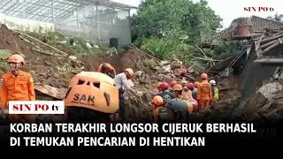 Korban Terakhir Longsor Cijeruk Berhasil Di Temukan Pencarian Di Hentikan