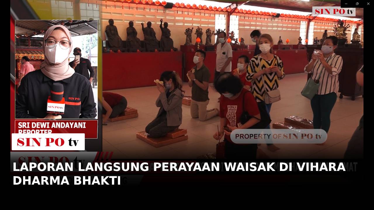 Laporan Langsung Perayaan Waisak Di Vihara Dharma Bhakti