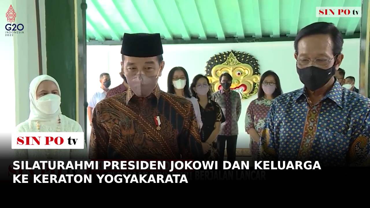 Presiden Joko Widodo Silaturahmi ke Keraton Yogyakarata