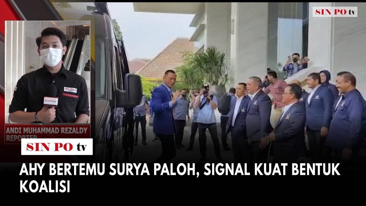 AHY Bertemu Surya Paloh, Signal Kuat Bentuk Koalisi