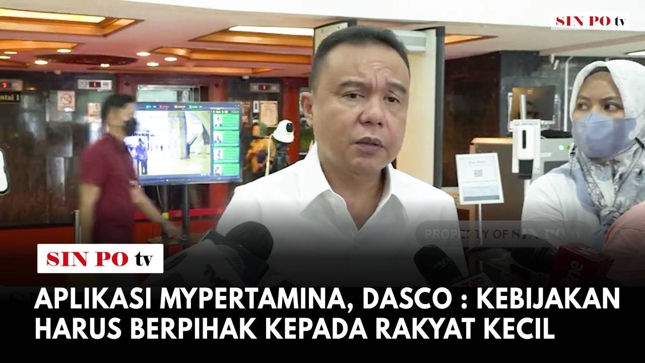 Aplikasi Mypertamina, Dasco : Kebijakan Harus Berpihak Kepada Rakyat Kecil