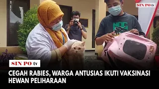 Cegah Rabies, Warga Antusias Ikuti Vaksinasi Hewan Peliharaan