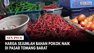 Harga Sejumlah Bahan Pokok Naik Di Pasar Tomang Barat