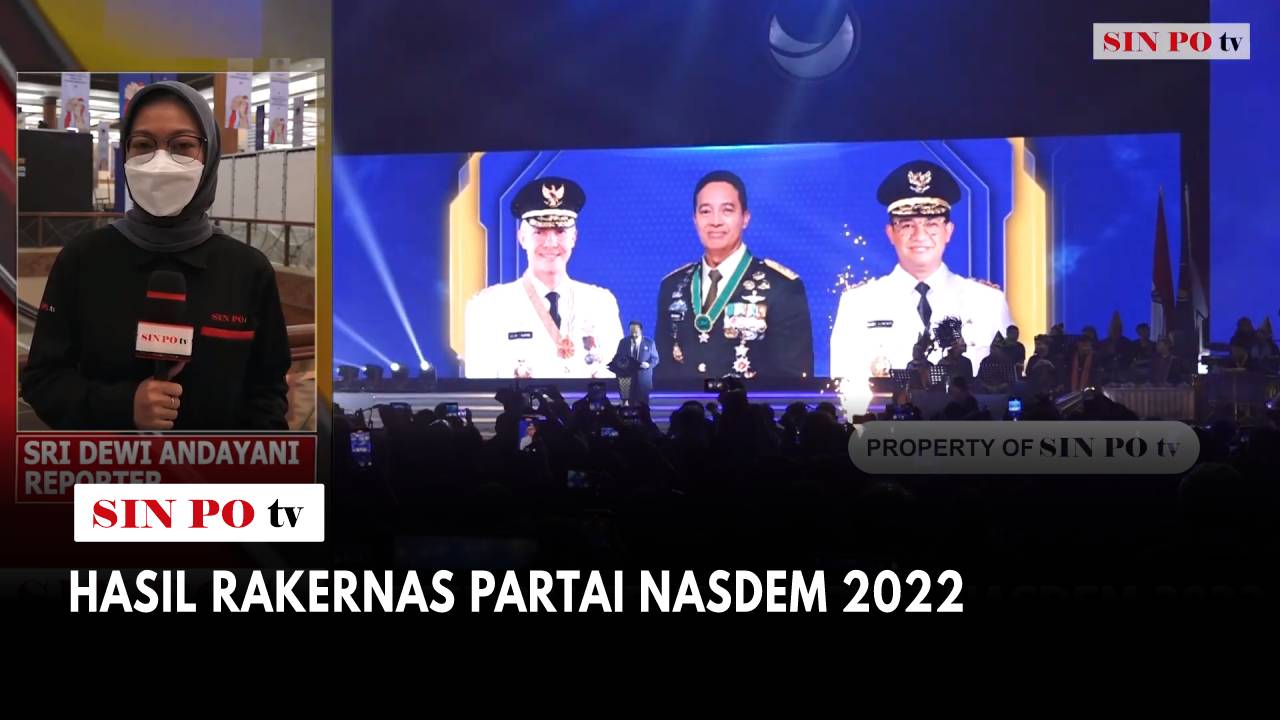 Hasil Rakernas Partai NasDem 2022