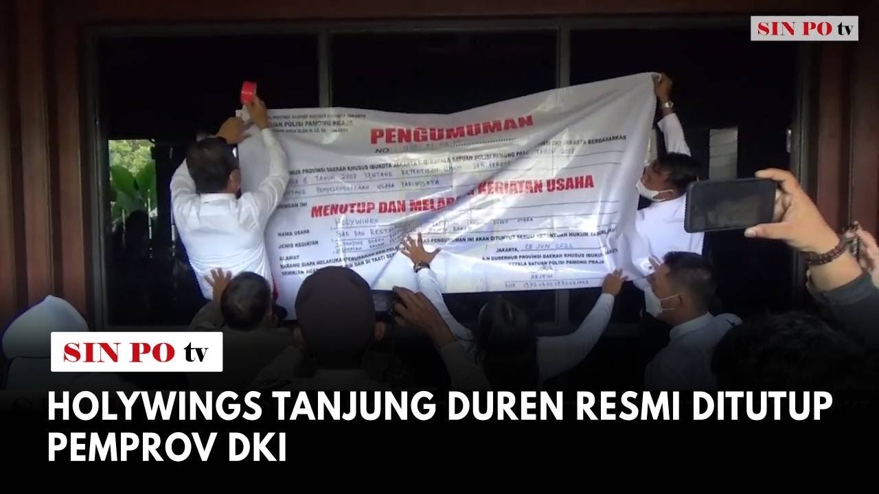 Holywings Tanjung Duren Resmi Ditutup Pemprov DKI