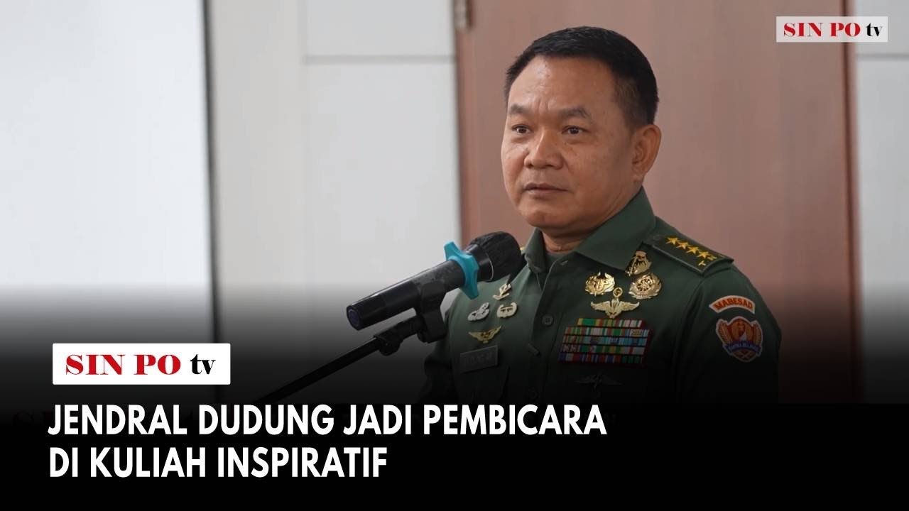 Jendral Dudung Jadi Pembicara Di Kuliah Inspiratif