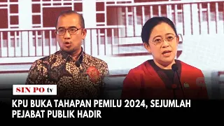 KPU Buka Tahapan Pemilu 2024, Sejumlah Pejabat Publik Hadir