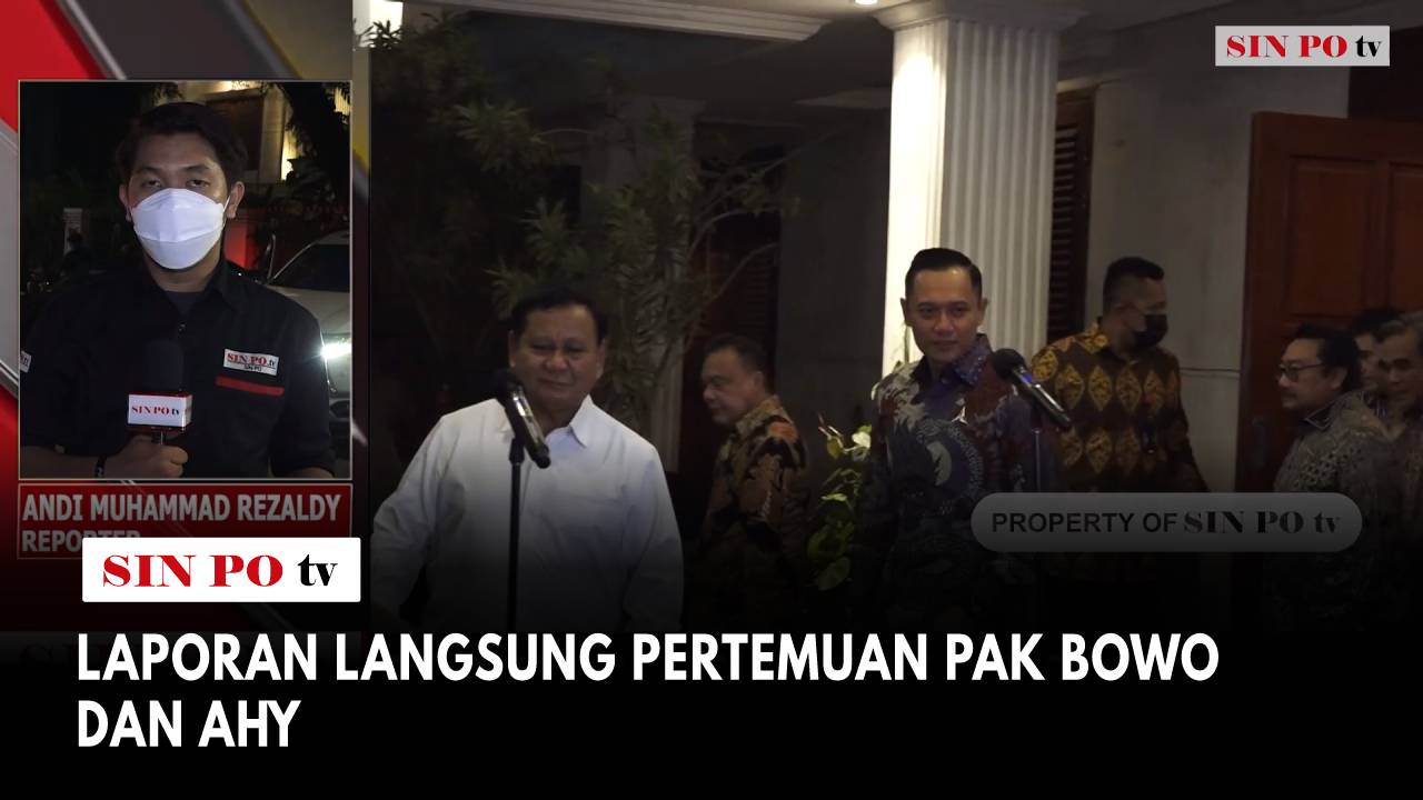 Pertemuan Pak Bowo Dan AHY