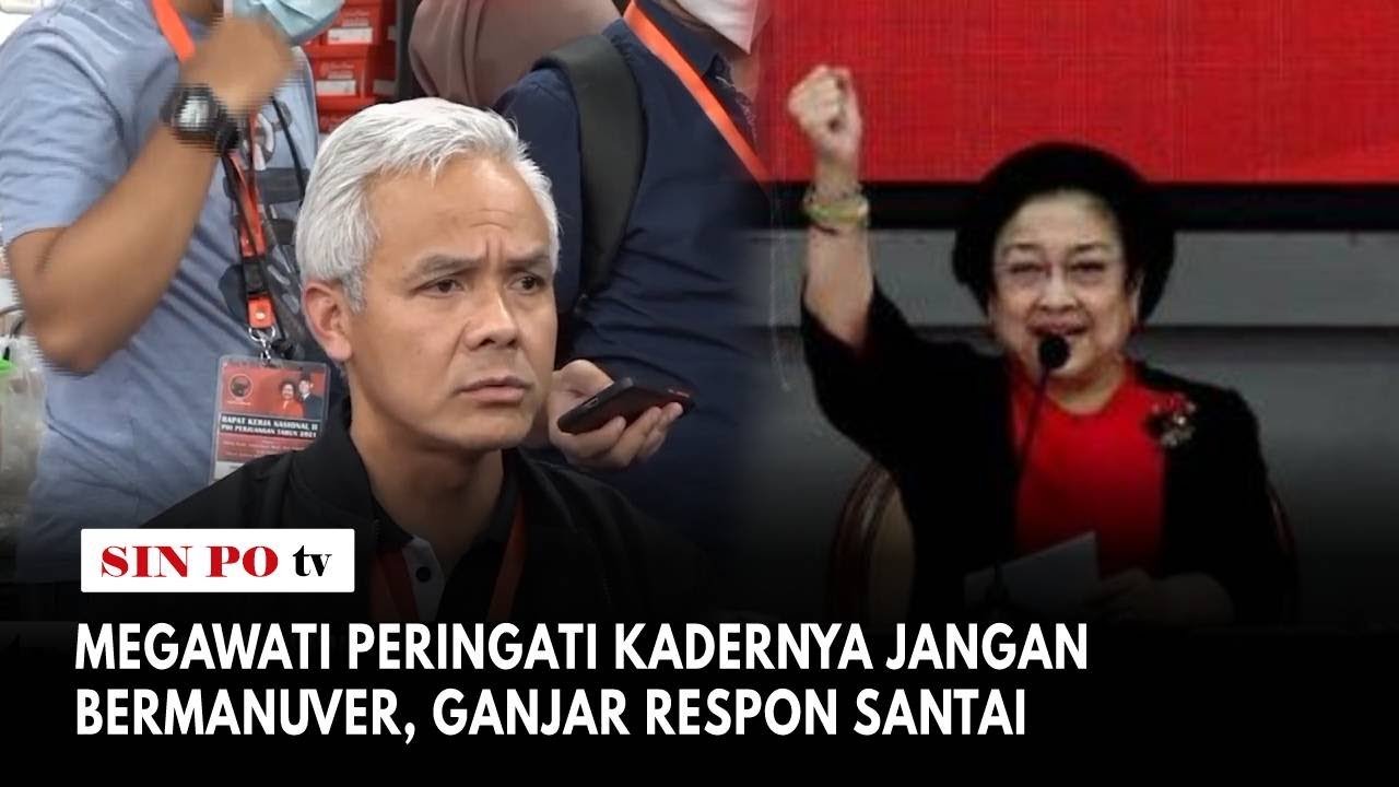 Megawati Peringati Kadernya Jangan Bermanuver, Ganjar Respon Santai