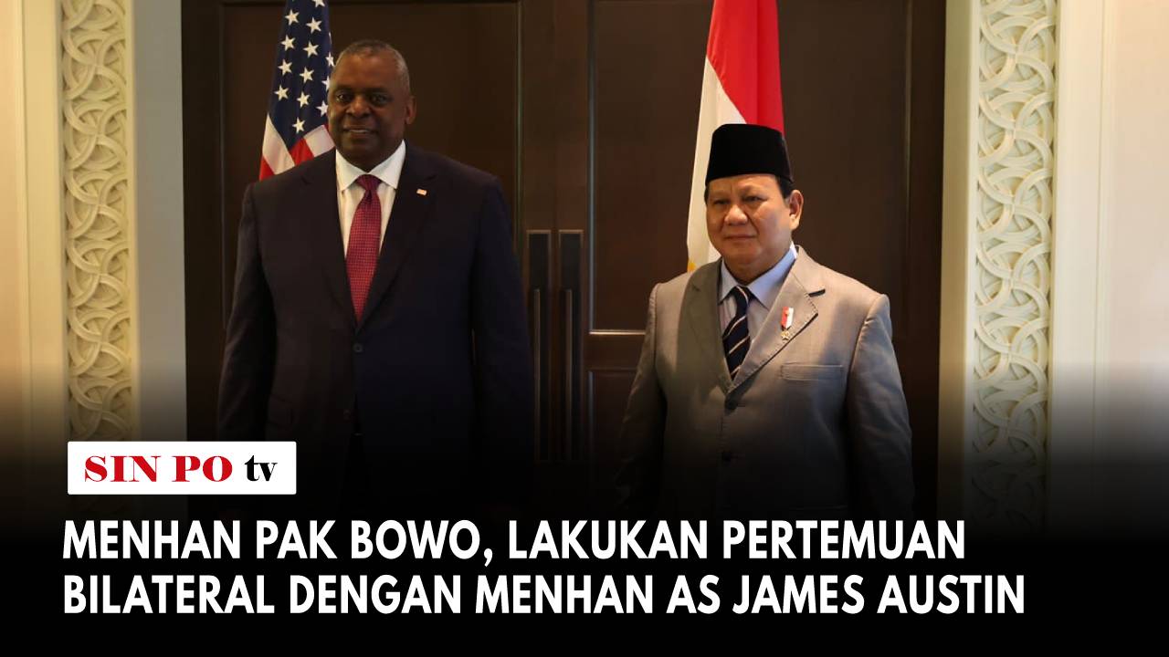 Menteri Pertahanan (Menhan) RI Prabowo Subianto berbincang santai dengan Menteri Luar Negeri Singapura Vivian Balakrishnan