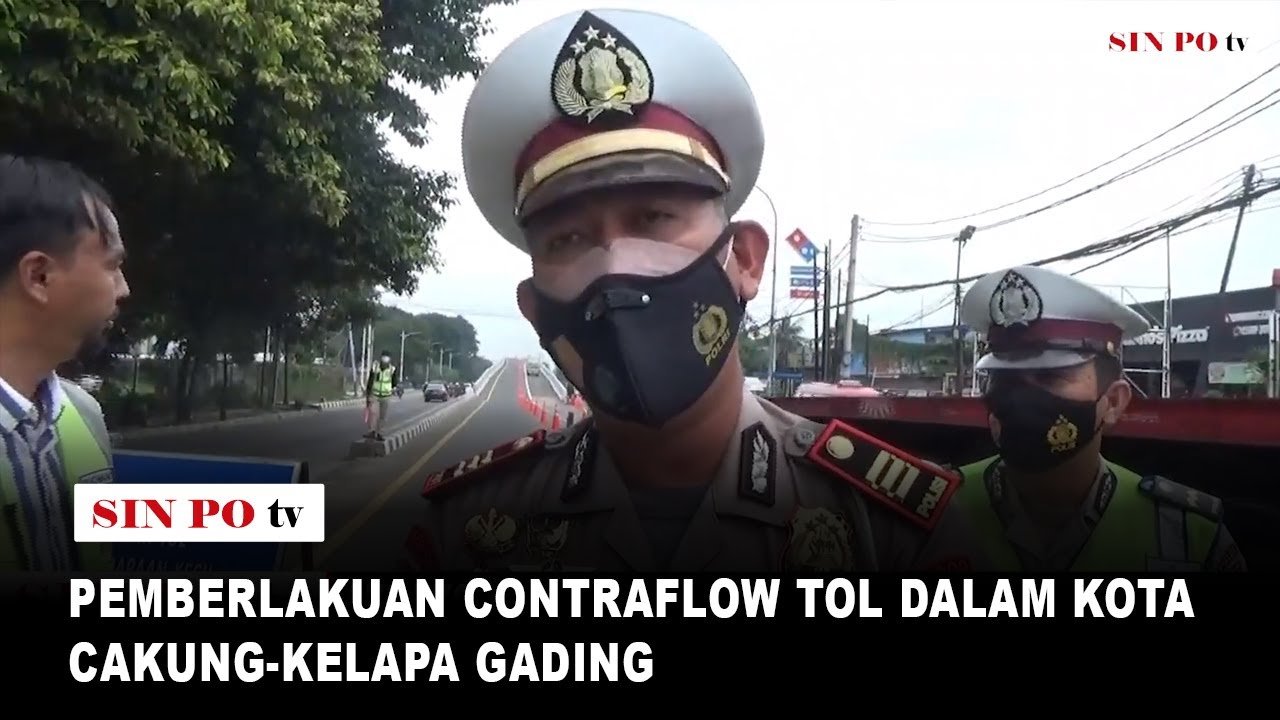 Pemberlakuan Contraflow Tol Dalam Kota Cakung-Kelapa Gading