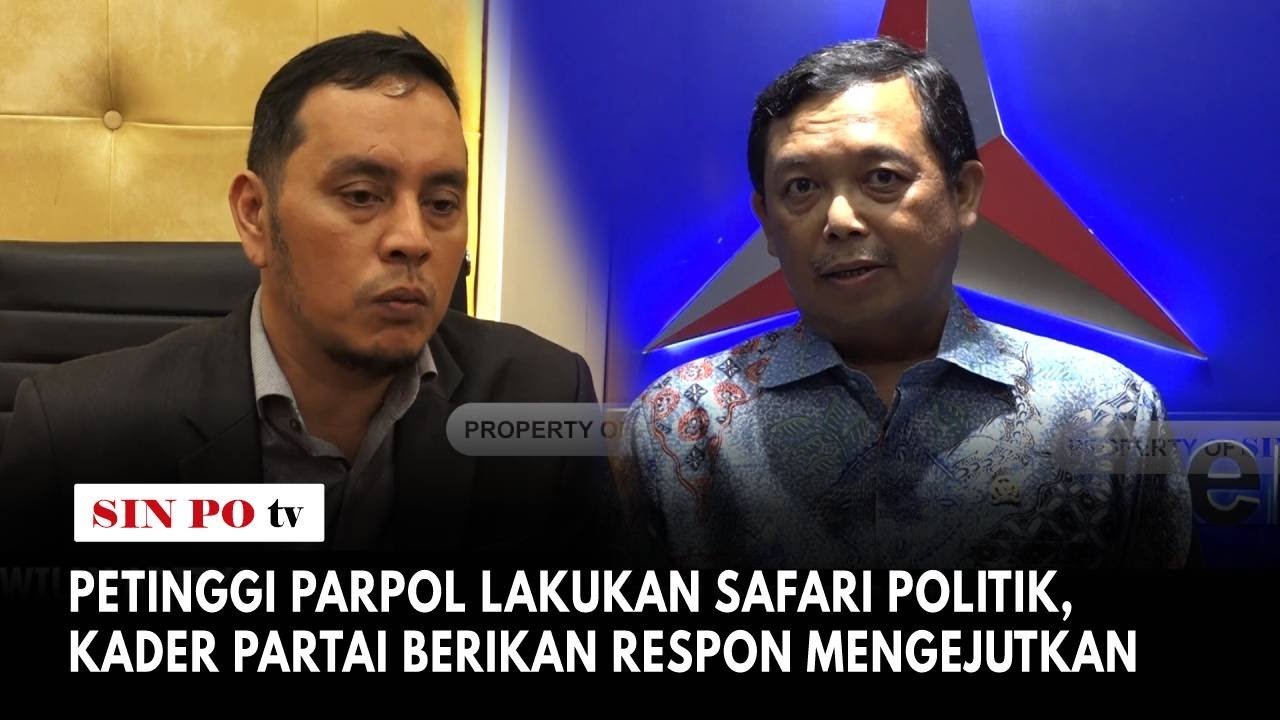 Petinggi Parpol Lakukan Safari Politik, Kader Partai Berikan Respon Mengejutkan