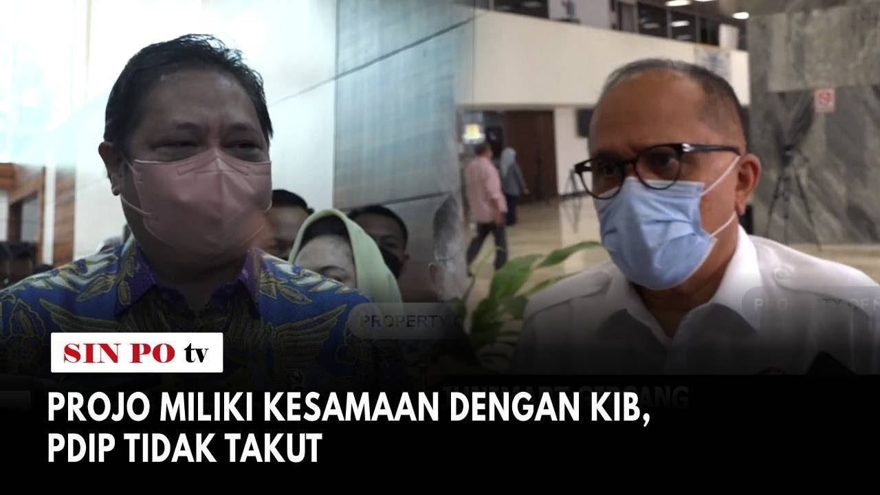 Projo Miliki Kesamaan Dengan KIB, PDIP Tidak Takut