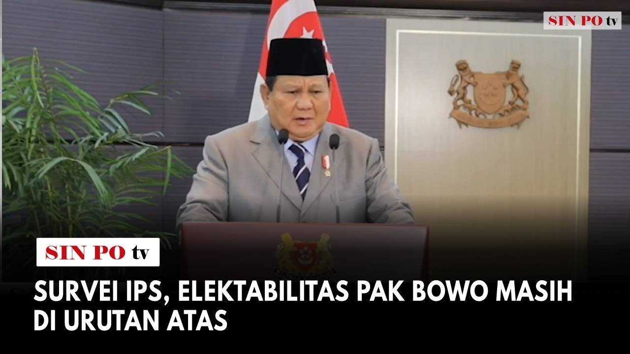 Survei IPS, Elektabilitas Pak Bowo Masih Di Urutan Atas