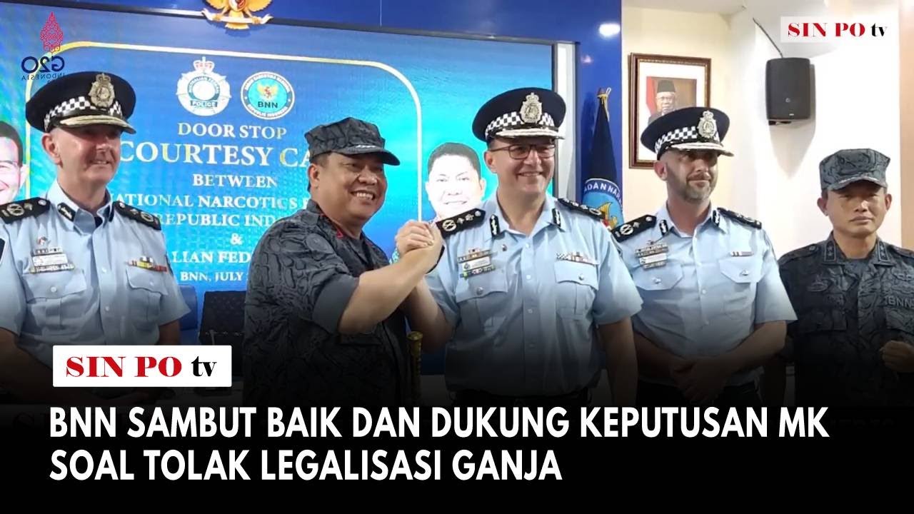 BNN Sambut Baik Dan Dukung Keputusan MK Soal Tolak Legalisasi Ganja