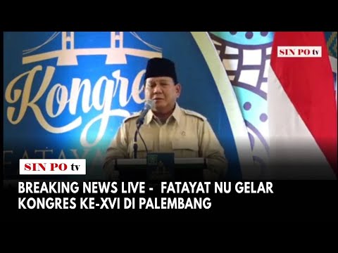 BREAKING NEWS -  Fatayat NU Gelar Kongres Ke-XVI Di Palembang