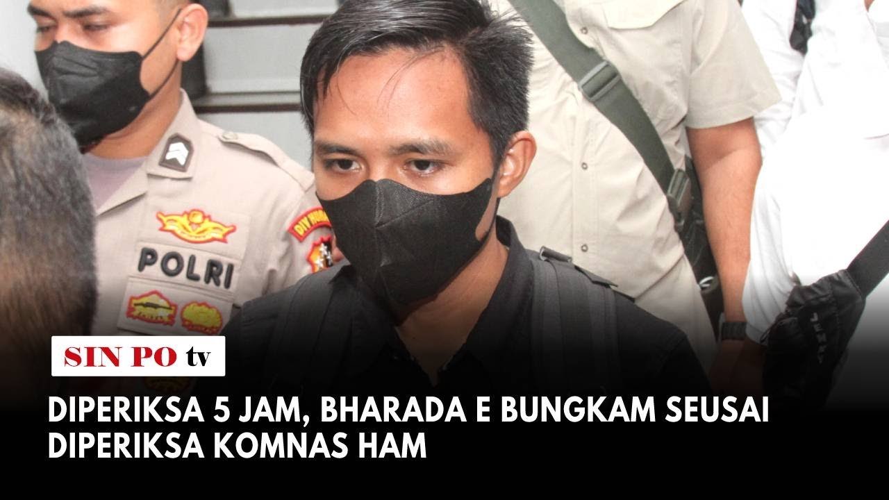 Diperiksa 5 Jam, Bharada E Bungkam Seusai Diperiksa Komnas HAM