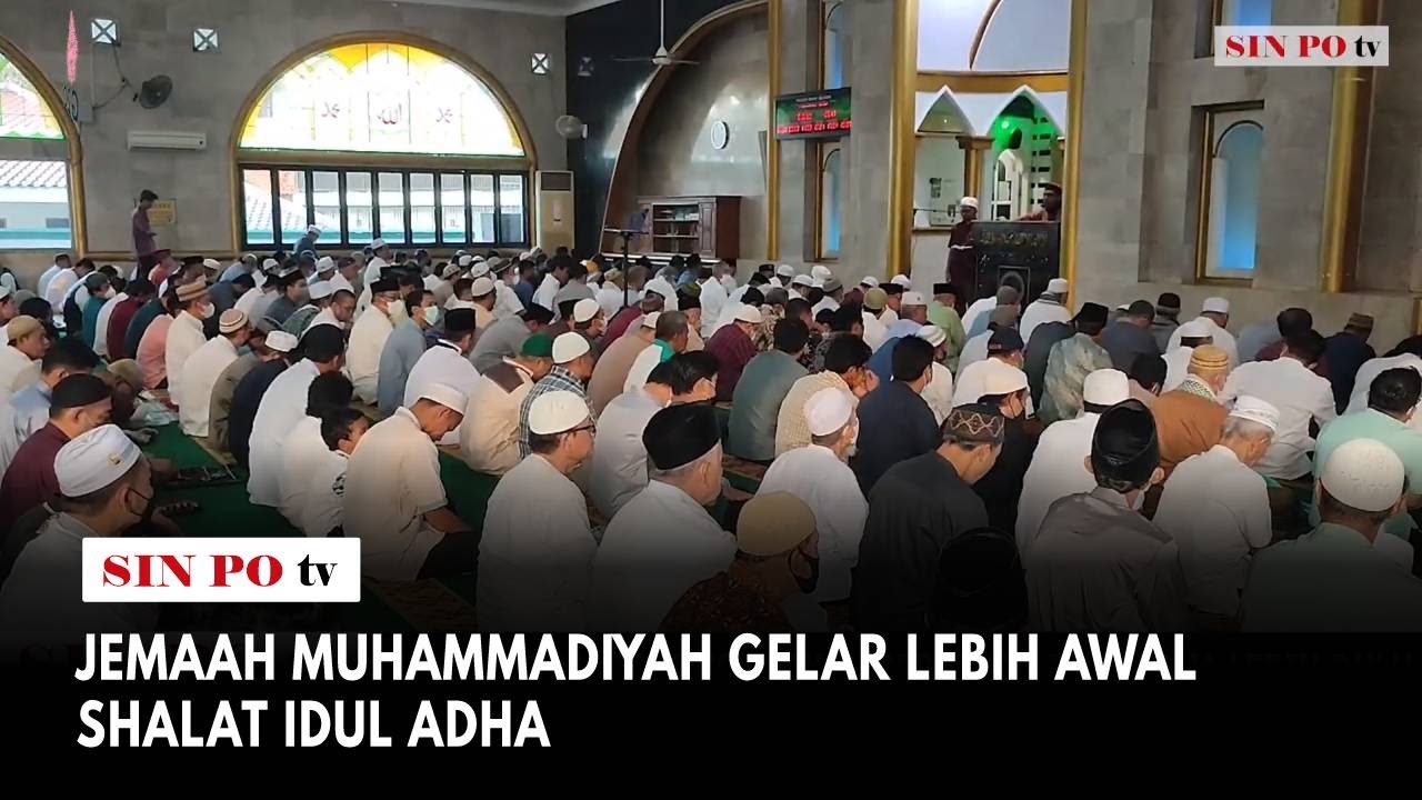 Jemaah Muhammadiyah Gelar Lebih Awal Shalat Idul Adha