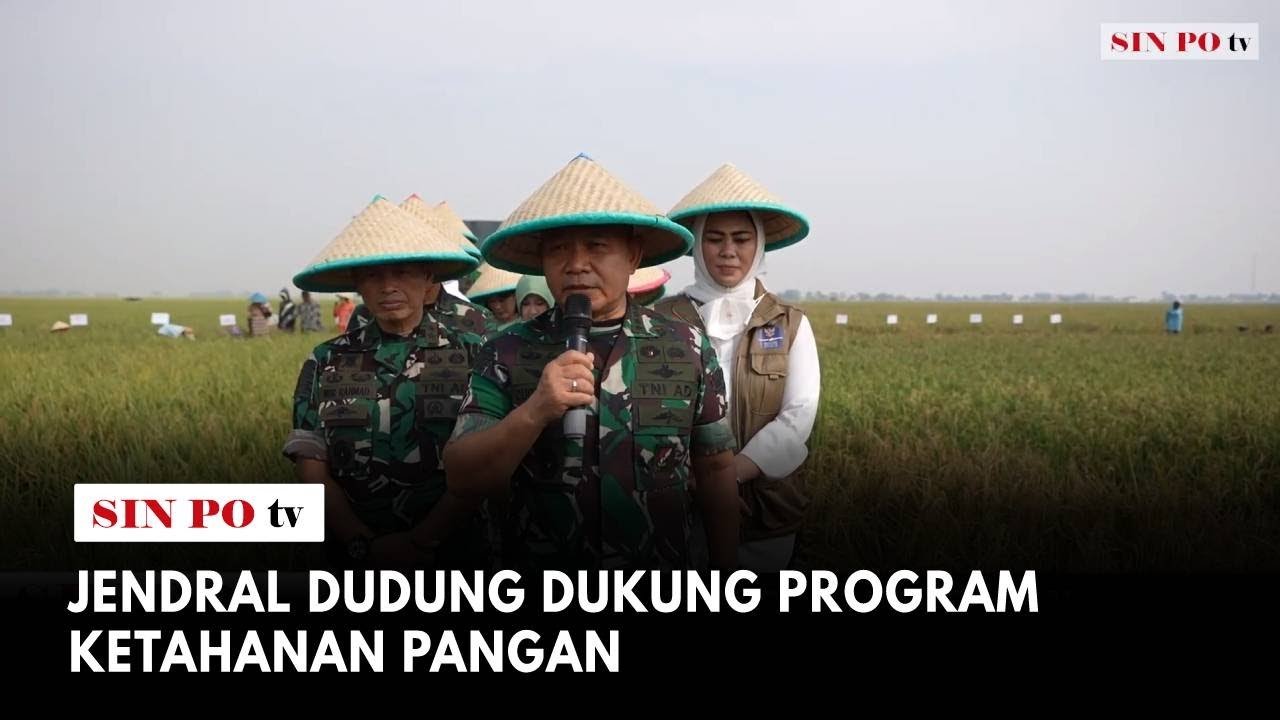 Jendral Dudung Dukung Program Ketahanan Pangan