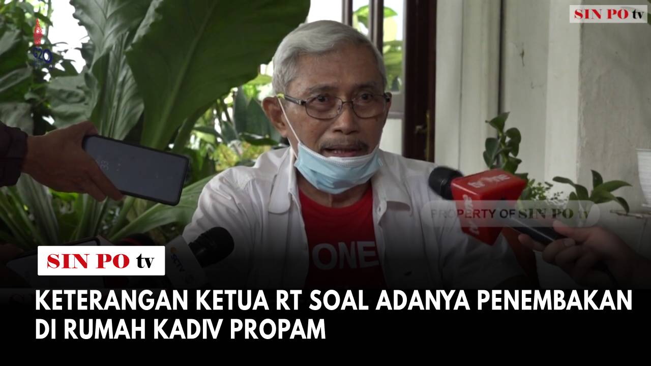 Ketua RT Tidak Mengetahui Adanya Penembakan