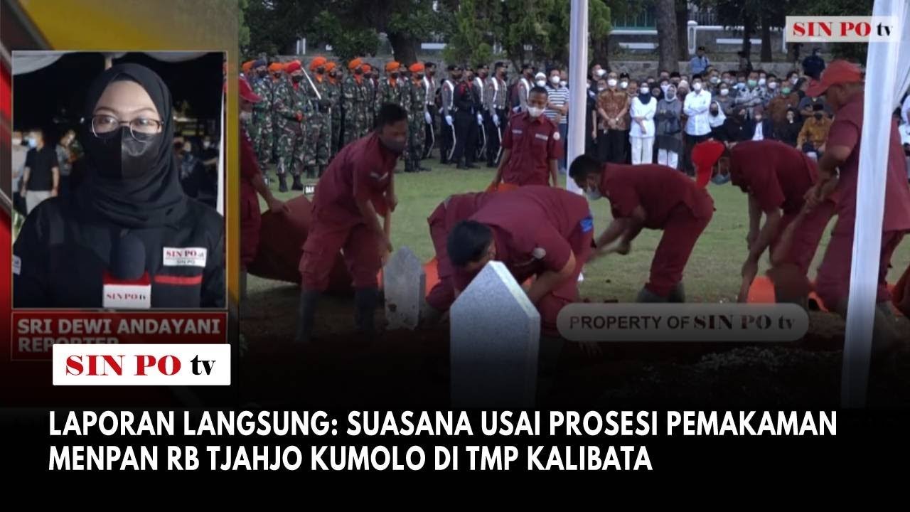 Laporan Langsung: Suasana Usai Prosesi Pemakaman Menpan RB Tjahjo Kumolo Di TMP Kalibata