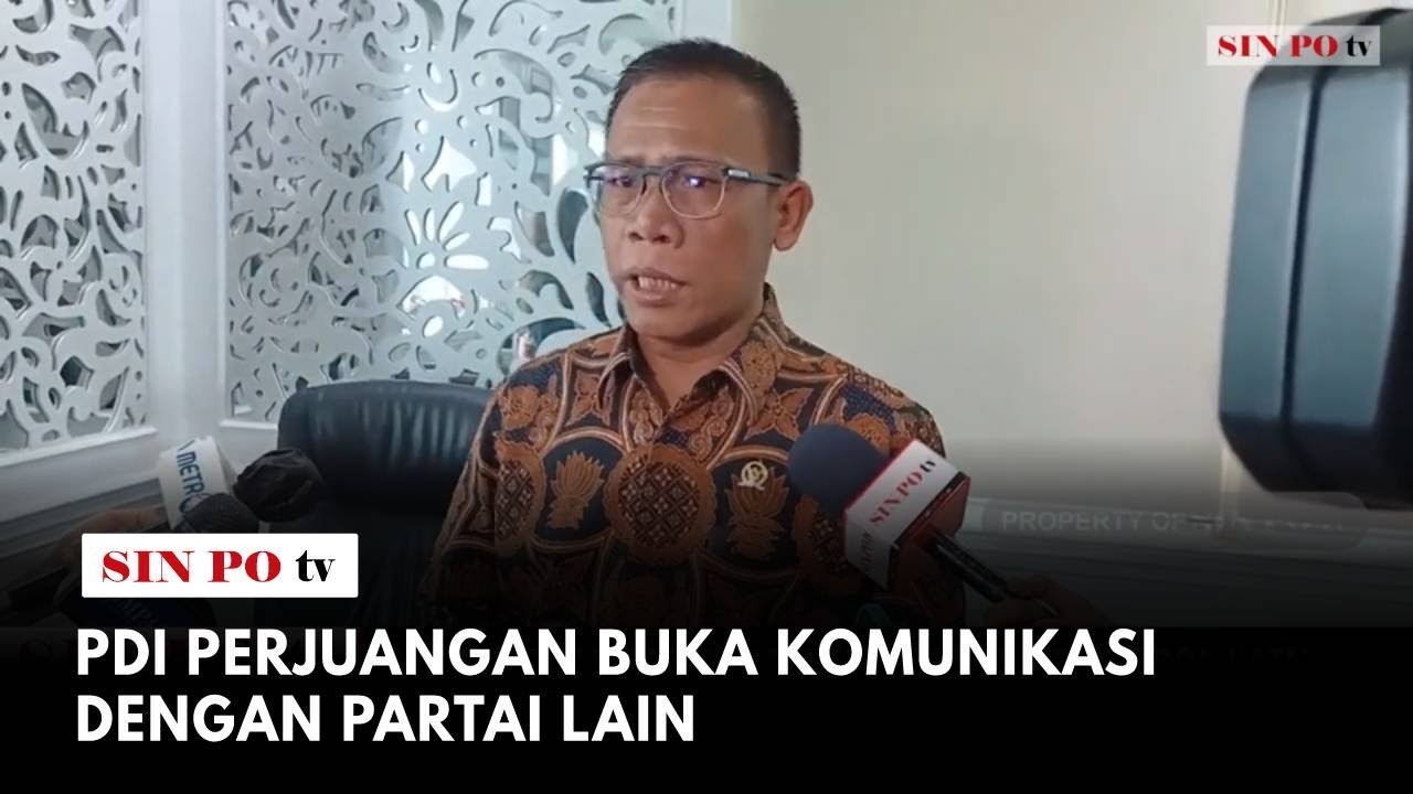 PDI Perjuangan Buka Komunikasi Dengan Partai Lain