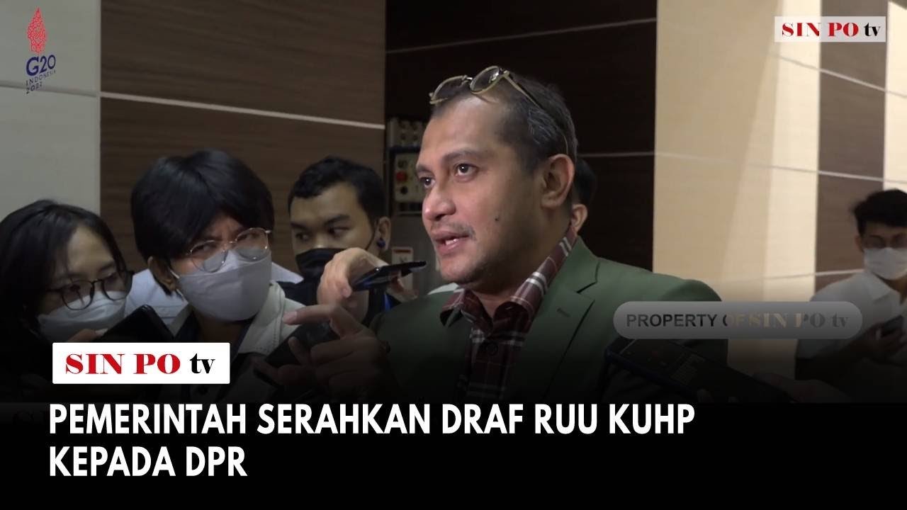 Pemerintah Serahkan Draf RUU KUHP Kepada DPR