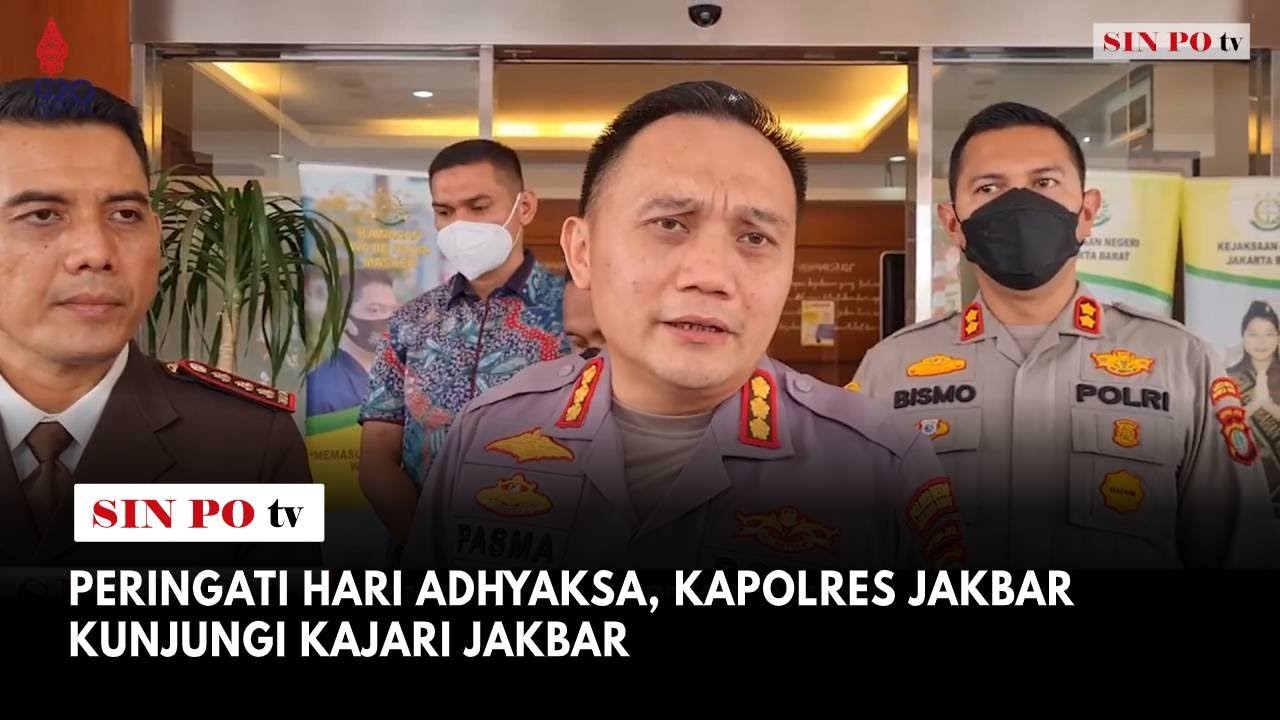 Peringati Hari Adhyaksa, Kapolres Jakbar Kunjungi Kajari Jakbar