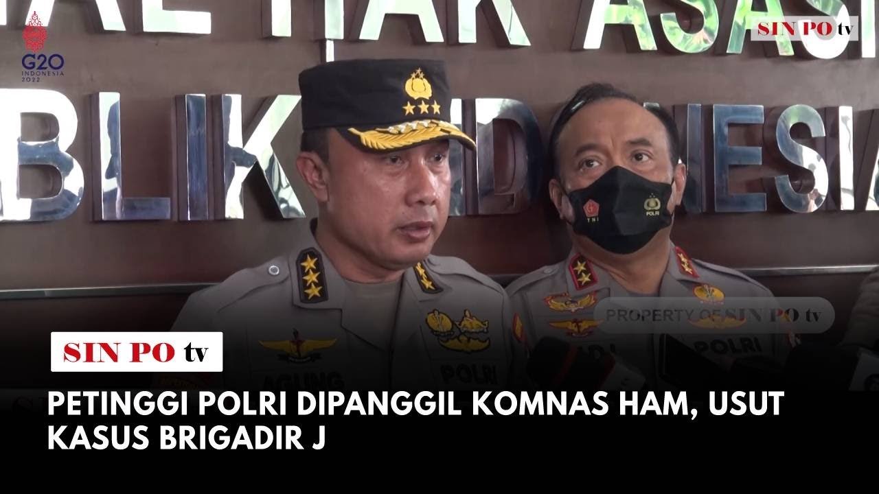 Petinggi Polri Dipanggil Komnas HAM, Usut Kasus Brigadir J