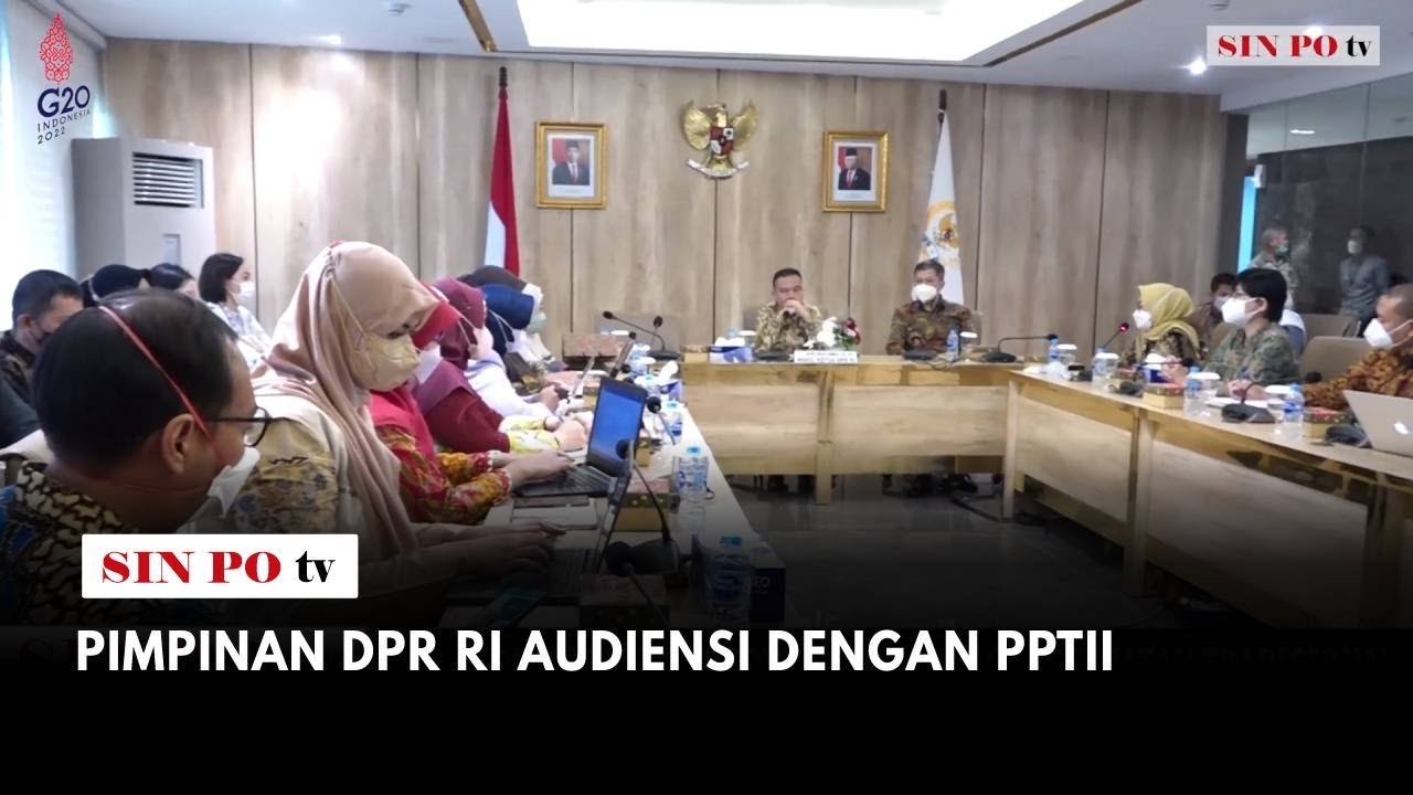 Pimpinan DPR RI Audiensi Dengan PPTII