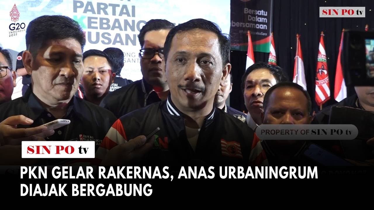 PKN Gelar Rakernas, Anas Urbaningrum Diajak Bergabung