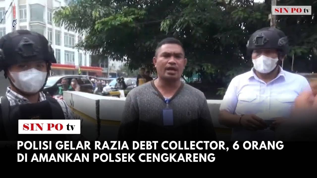 Polisi Gelar Razia Debt Collector, 6 Orang Di Amankan Polsek Cengkareng