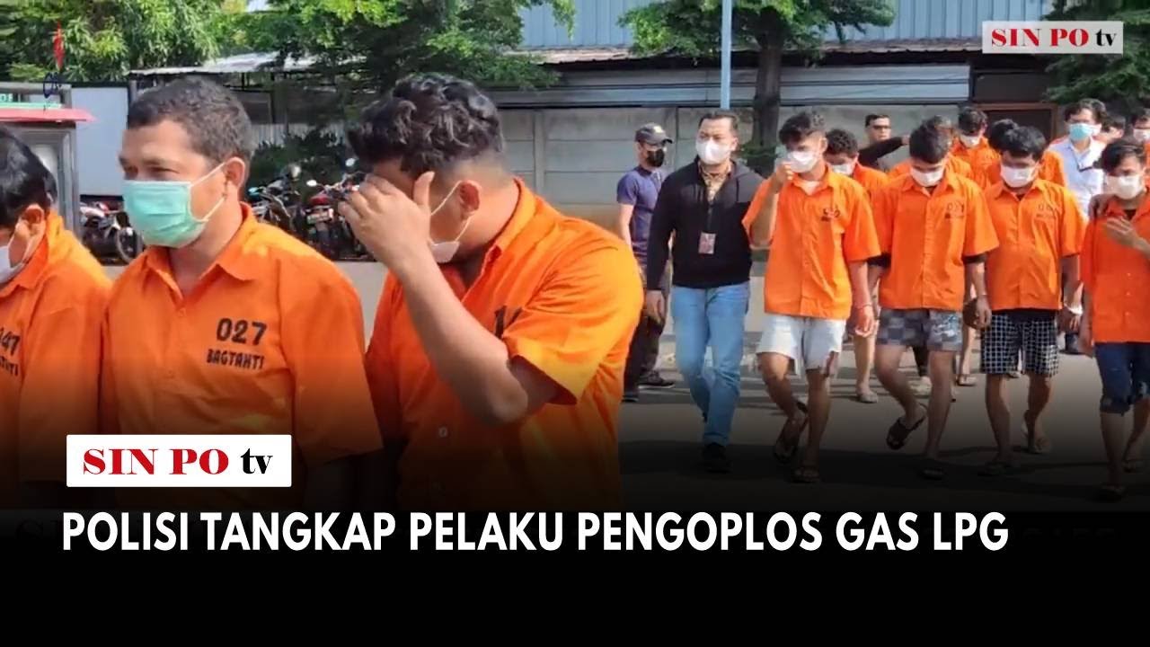 Polisi Tangkap Pelaku Pengoplos Gas LPG