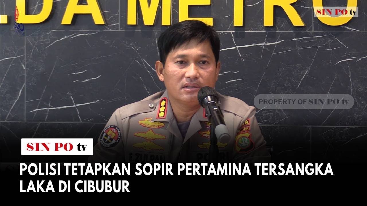 Polisi Tetapkan Sopir Pertamina Tersangka Laka di Cibubur