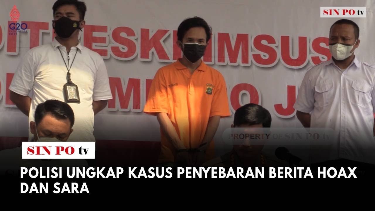 Polisi Ungkap Kasus Penyebaran Berita Hoax dan Sara