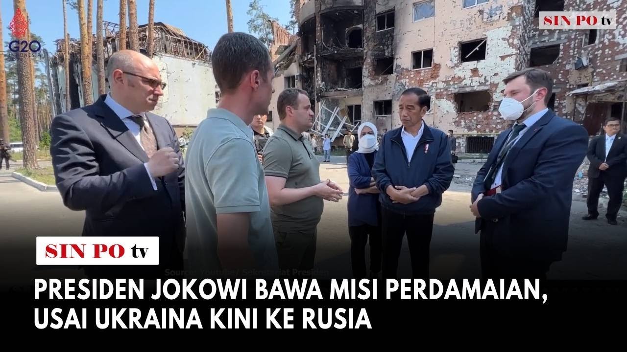 Presiden Jokowi Bawa Misi Perdamaian, Usai Ukraina Kini Ke Rusia