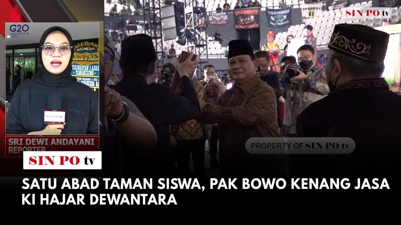 Satu Abad Taman Siswa, Pak Bowo Kenang Jasa Ki Hajar Dewantara