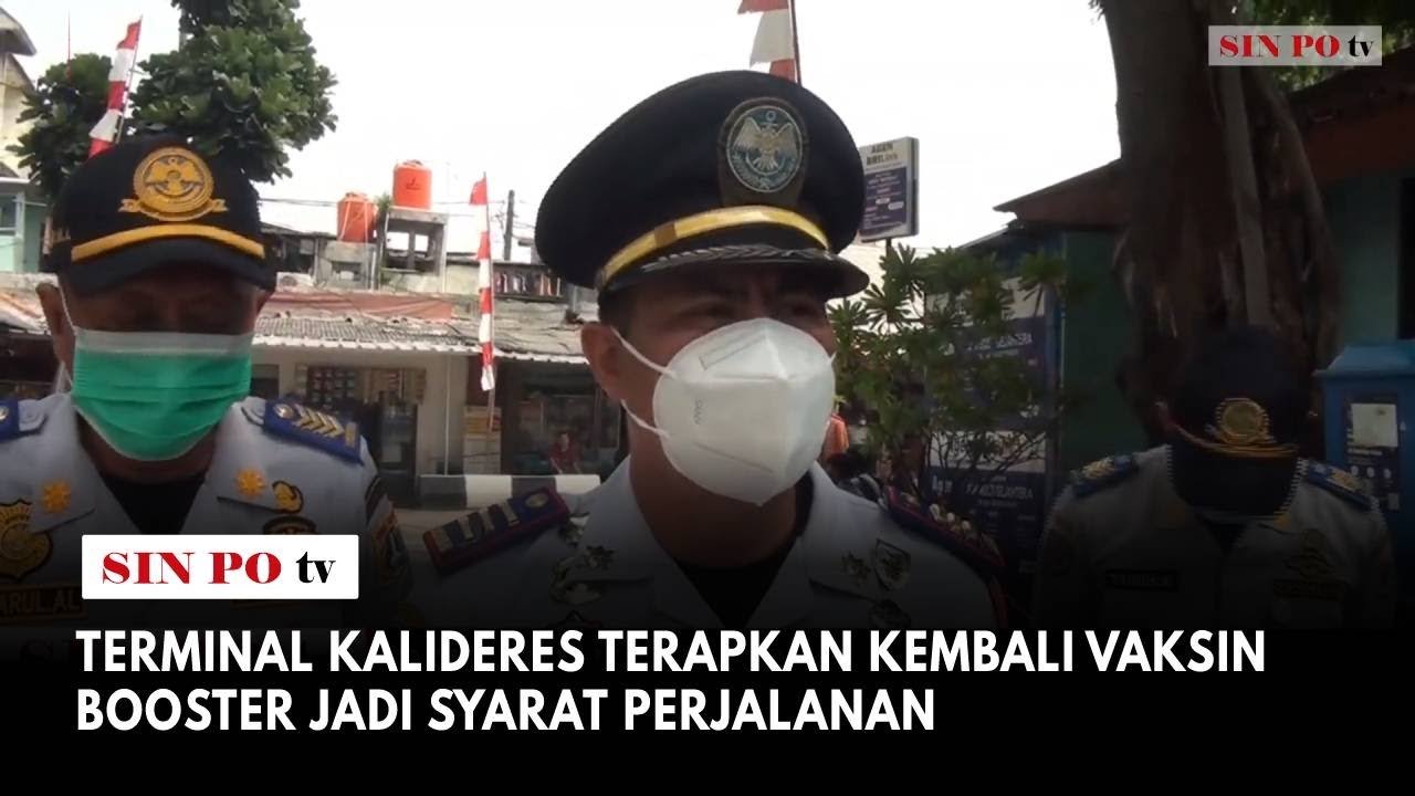 Terminal Kalideres Terapkan Kembali Vaksin Booster Jadi Syarat Perjalanan