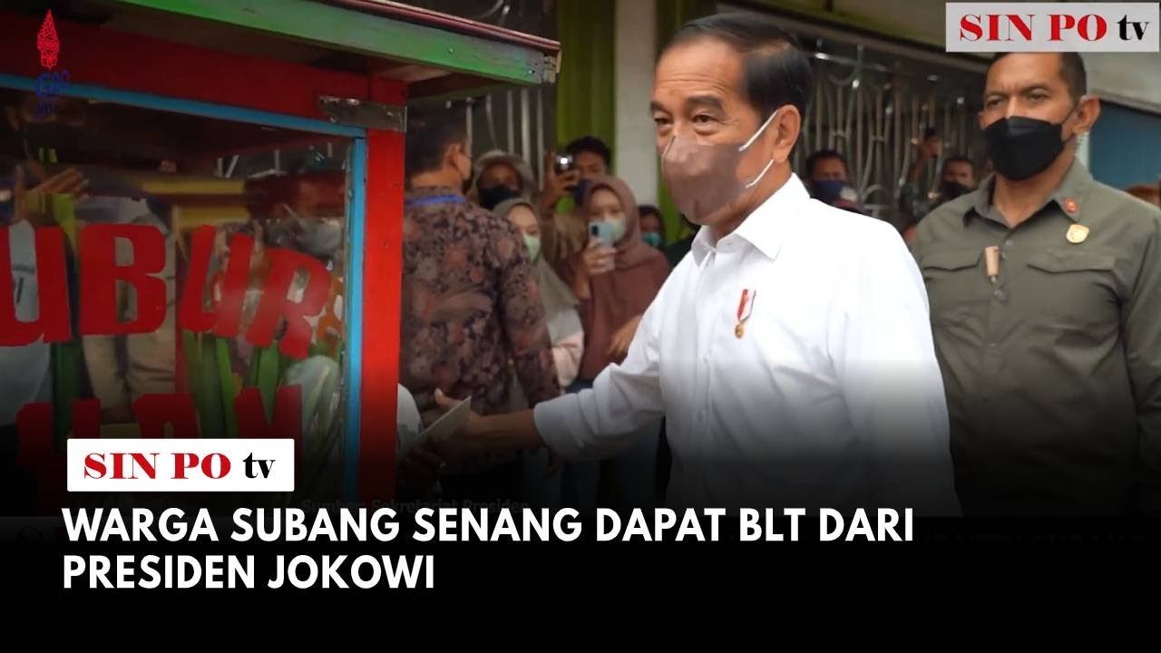 Warga Subang Senang Dapat BLT dari Presiden Jokowi