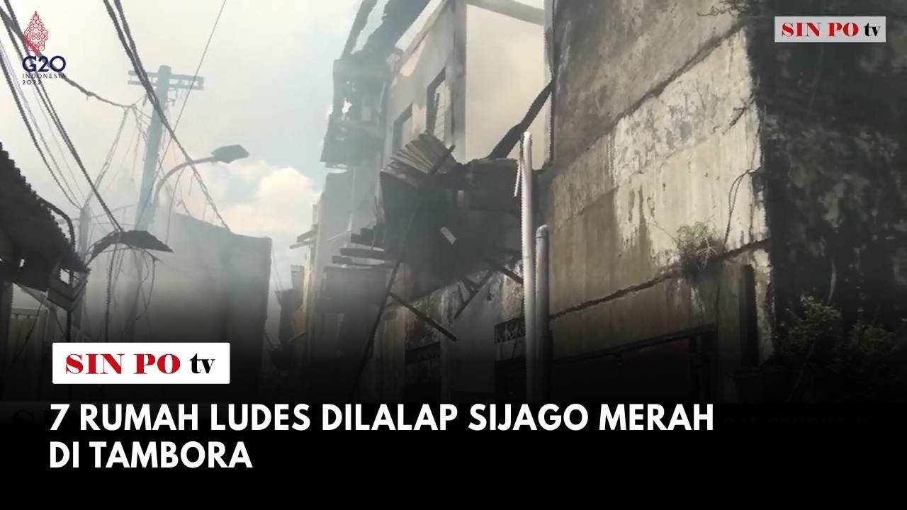 7 Rumah Ludes Dilalap Sijago Merah di Tambora