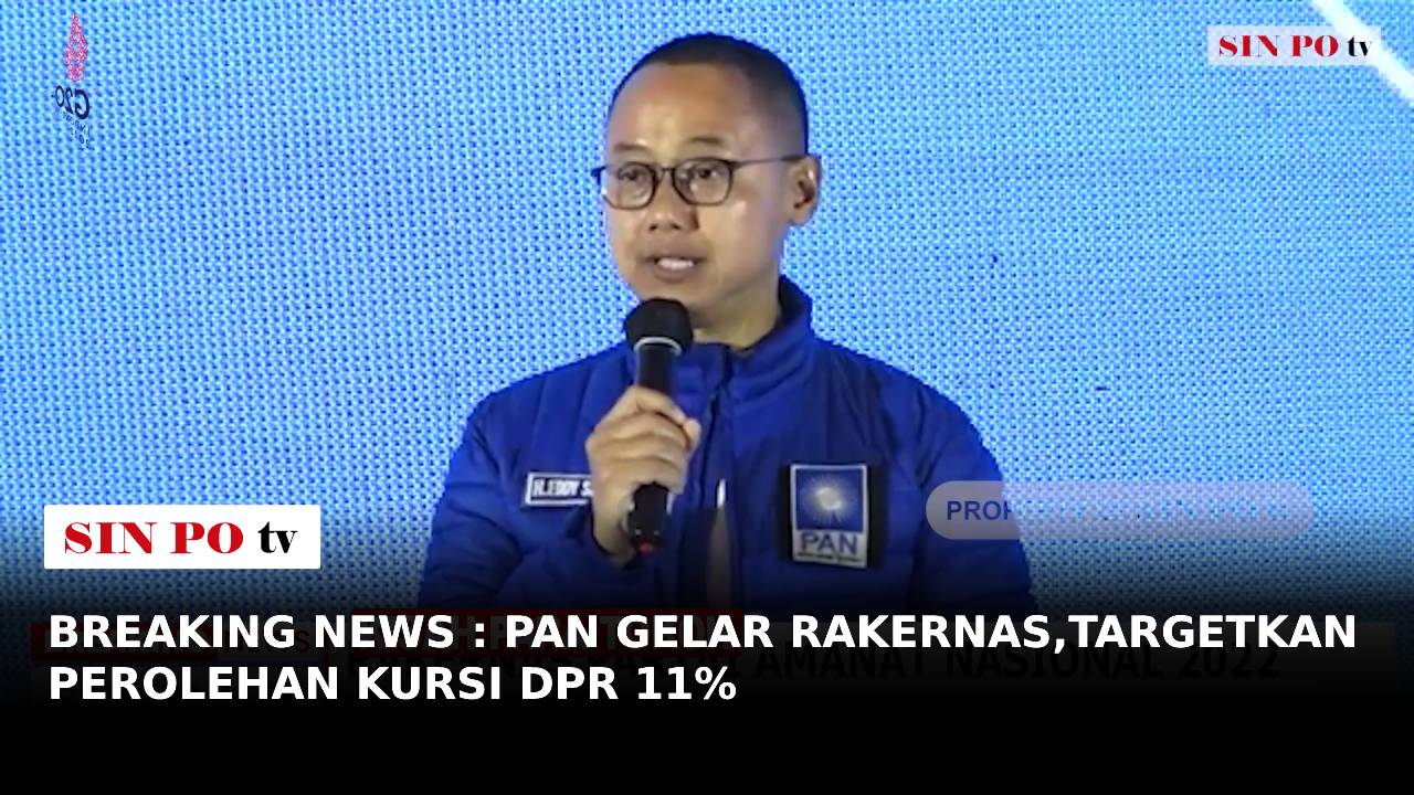 Partai Amanat Nasional (PAN) menggelar rapat kerja nasional (rakernas)