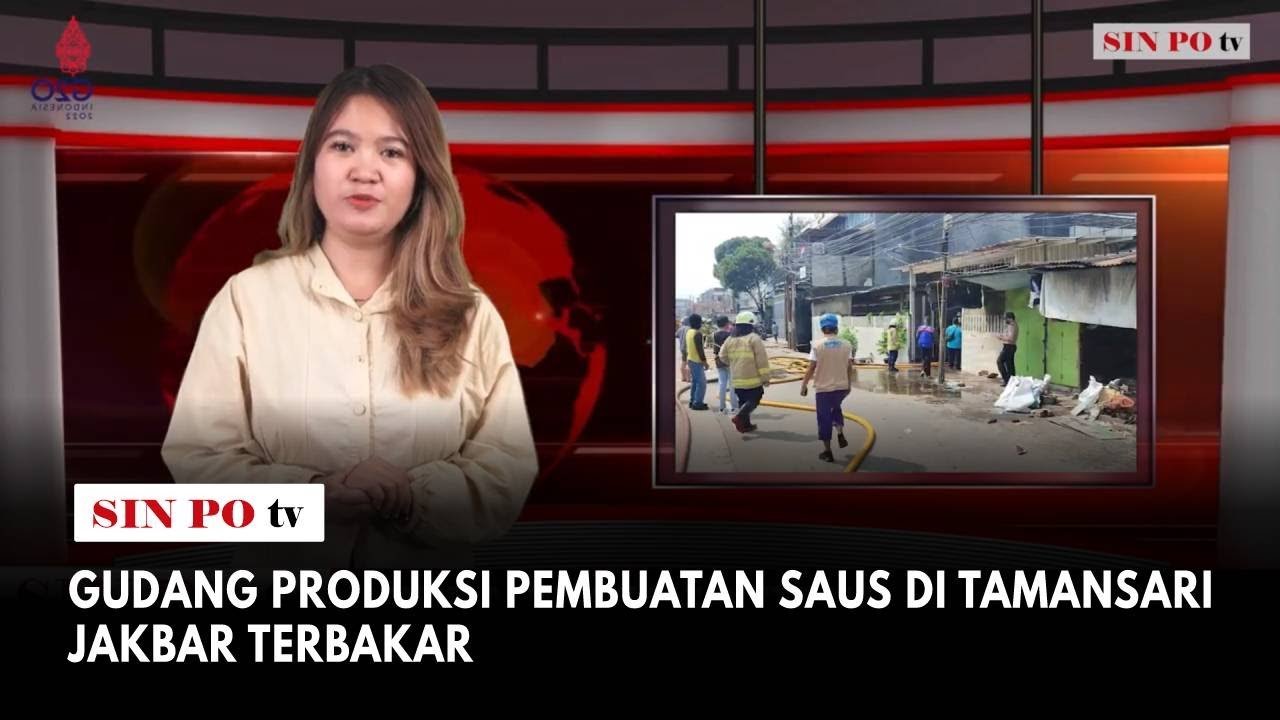 Gudang Produksi Pembuatan Saus Di Tamansari Jakbar Terbakar