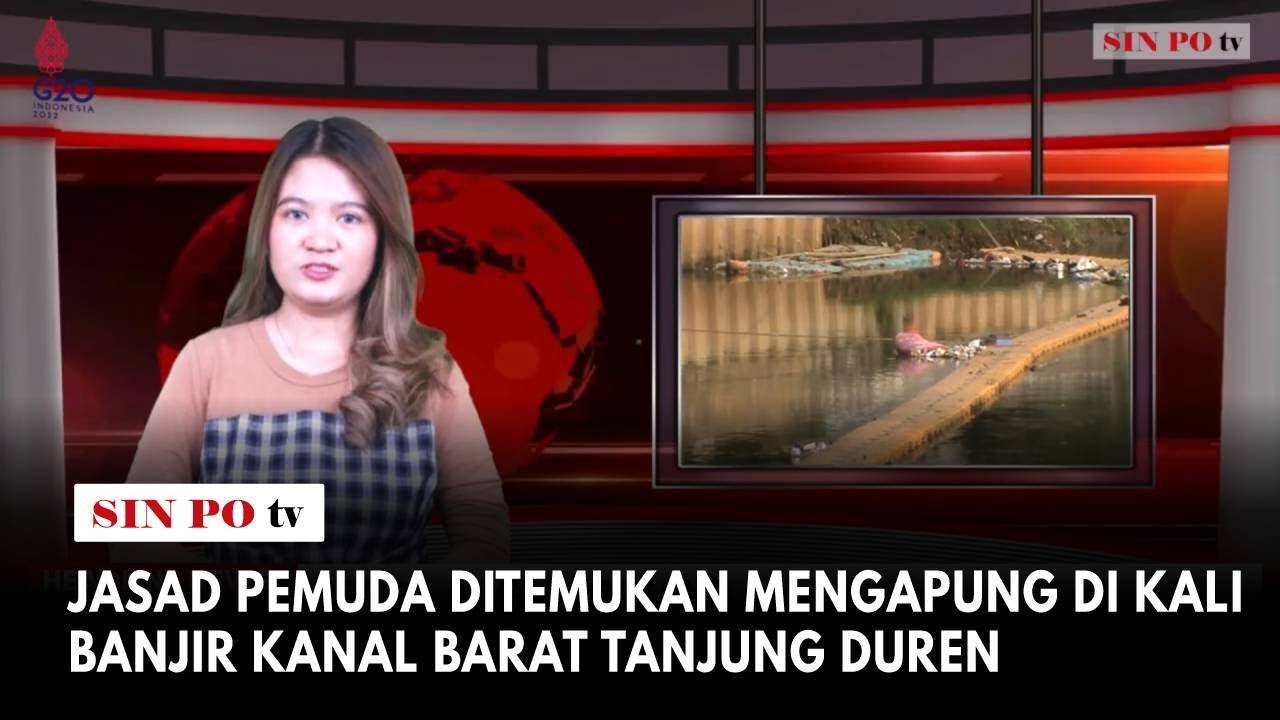 Jasad Pemuda Ditemukan Mengapung Di Kali Banjir Kanal Barat Tanjung Duren