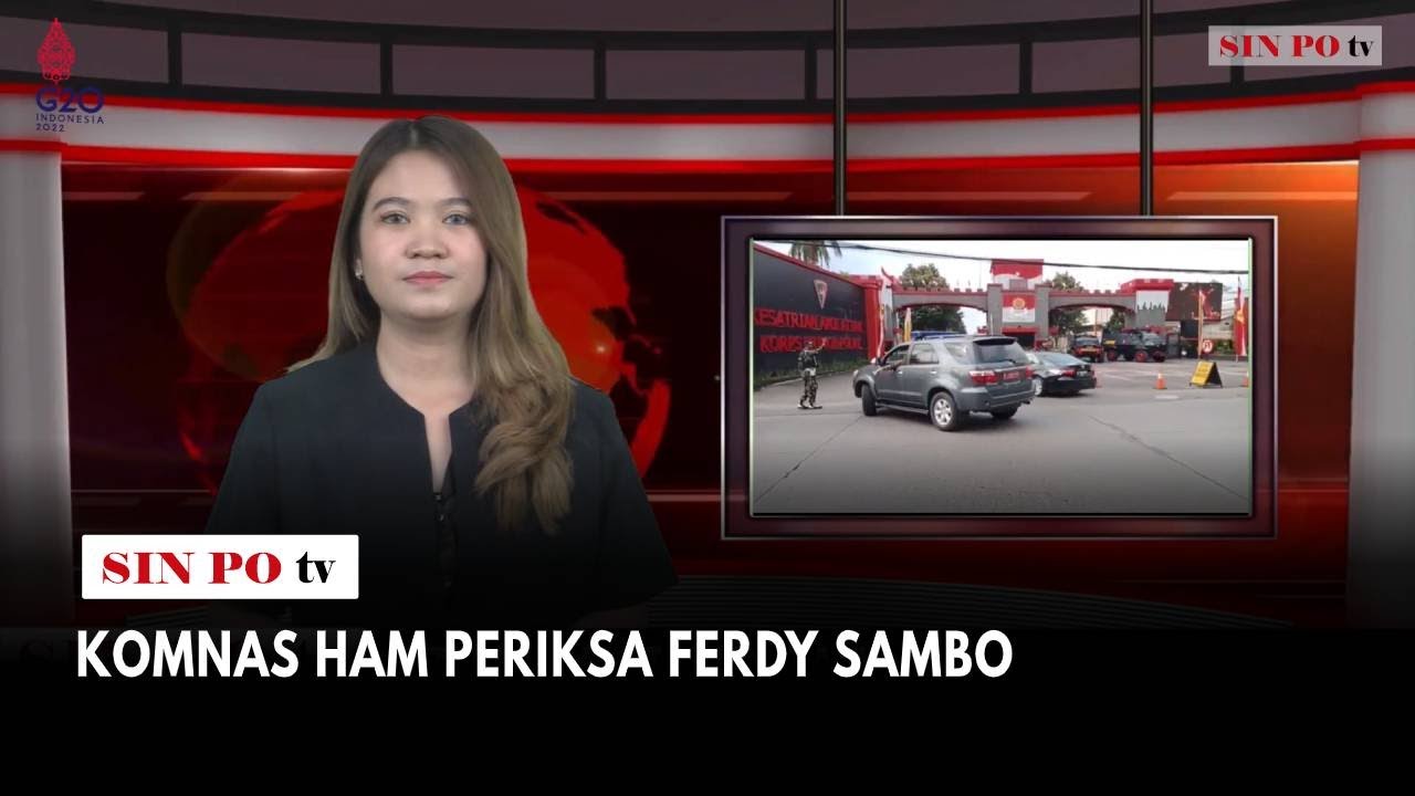 Komnas HAM Periksa Ferdy Sambo