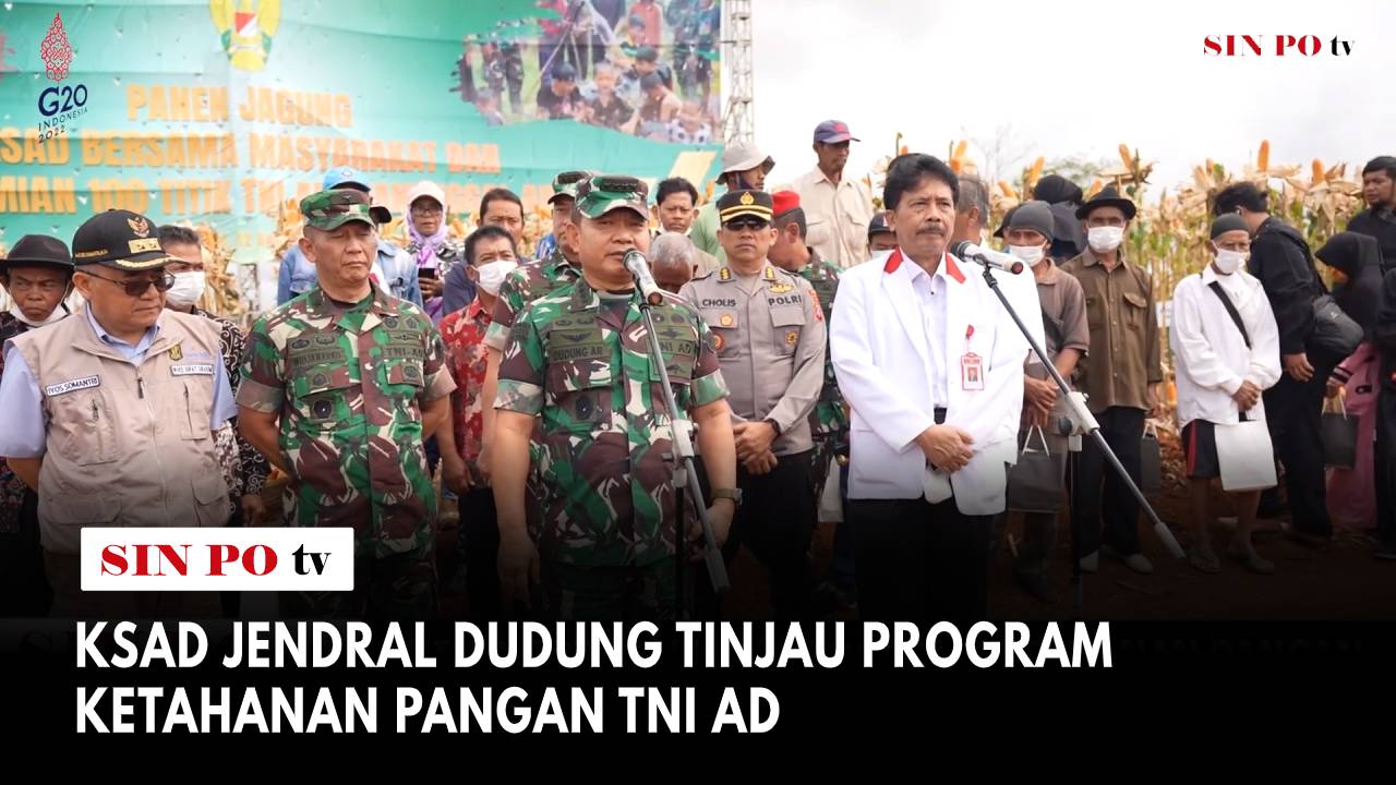 Kepala Staff Angkatan Darat ( KSAD ) Jenderal TNI Dudung Abdurachman,