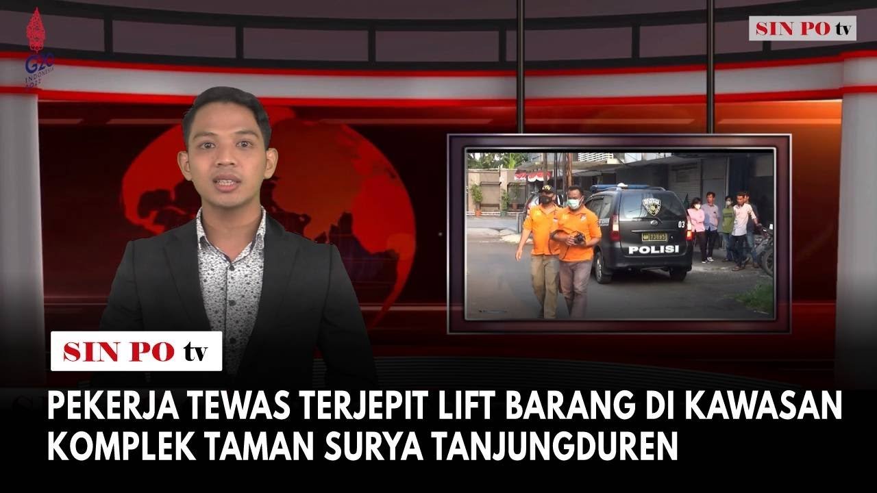 Pekerja Tewas Terjepit Lift Barang Di Kawasan Komplek Taman Surya Tanjungduren