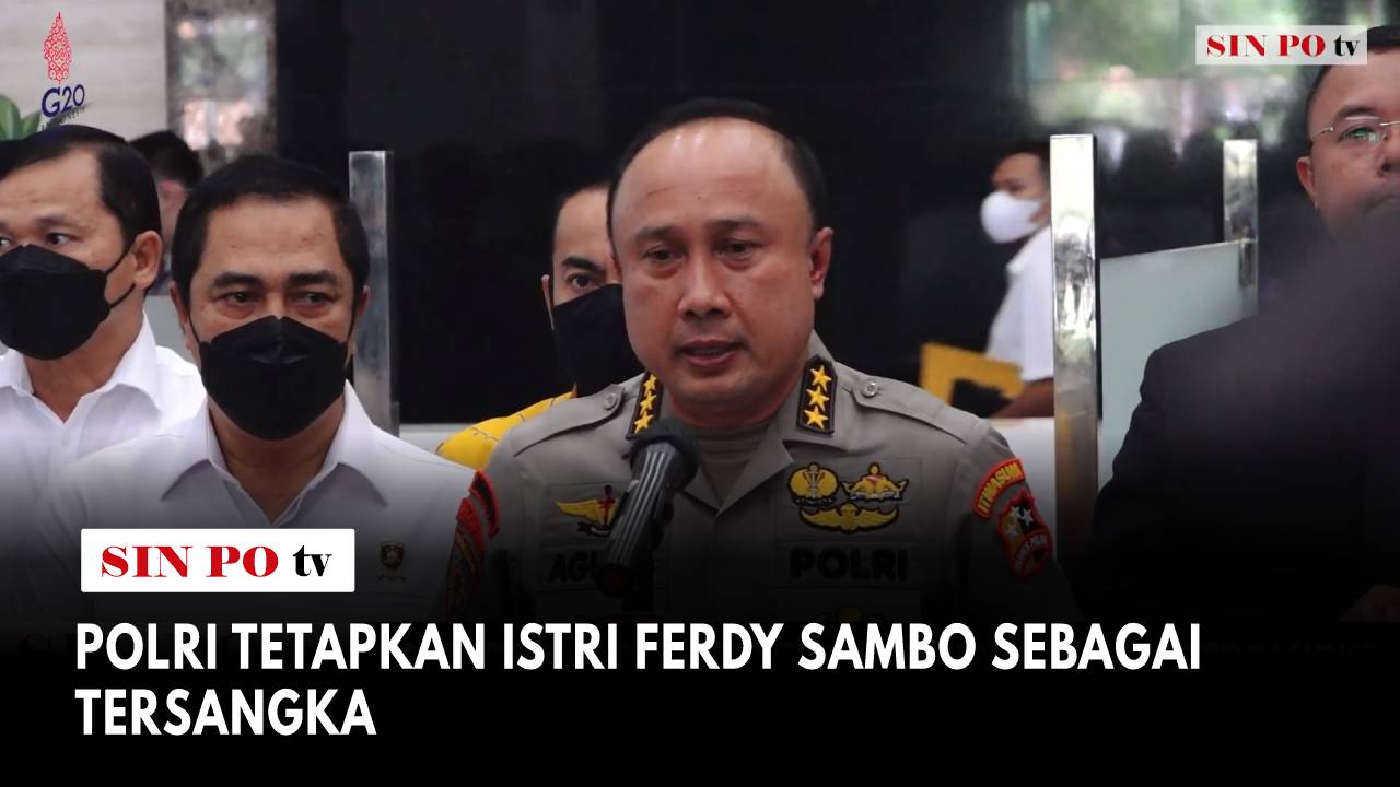 Polri Tetapkan Istri Ferdy Sambo Sebagai Tersangka