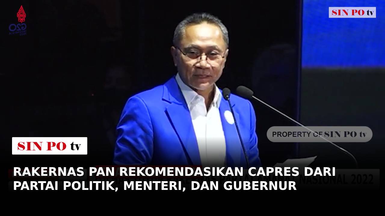 Ketua Umum Partai Amanat Nasional (PAN) Zulkifli Hasan