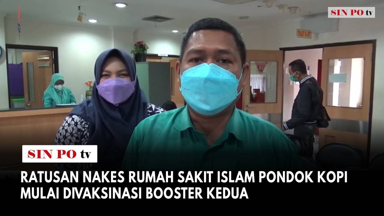 Ratusan Nakes Rumah Sakit Islam Pondok Kopi Mulai Divaksinasi Booster Kedua